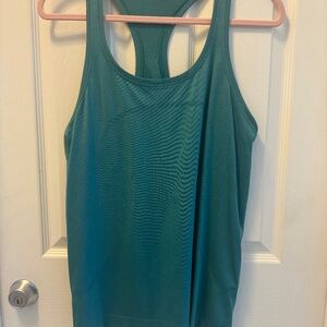 Lululemon Swiftly Tech 2.0  Tank  Hip Length Teal Lagoon